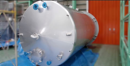 食油タンクの写真